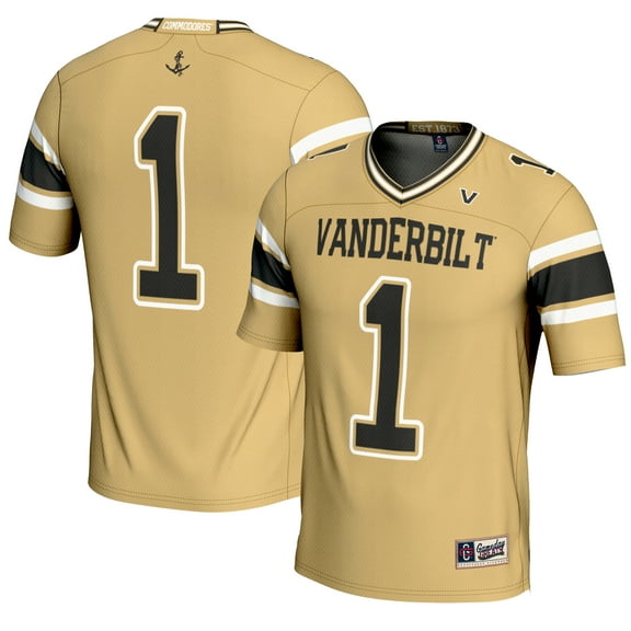 Youth GameDay Greats #1 Gold Vanderbilt Commodores Football Jersey