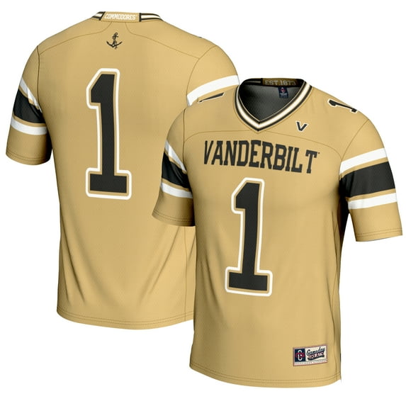 Youth GameDay Greats #1 Gold Vanderbilt Commodores Football Jersey