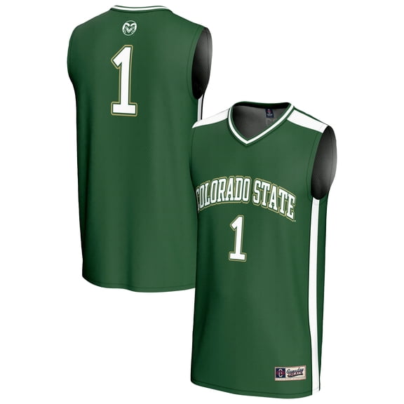 Unisex GameDay Greats #1 Green Colorado State Rams Lightweight Collegiate Basketball Fashion Jersey
