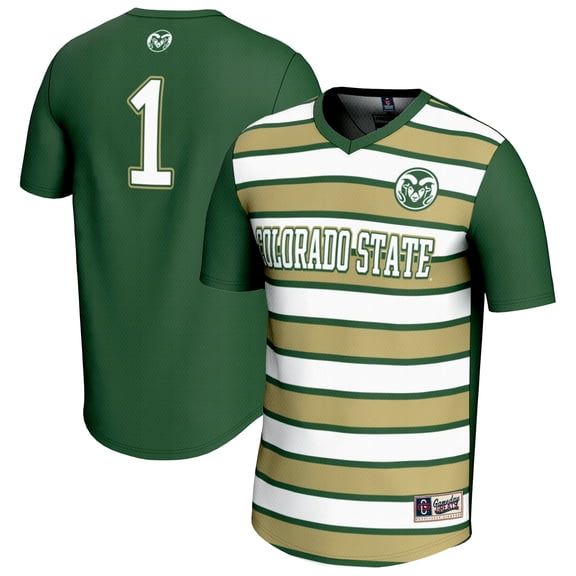 Youth GameDay Greats #1 Green Colorado State Rams Lightweight Soccer Fashion Jersey
