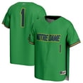 thumbnail image 1 of Youth GameDay Greats #1 Green Notre Dame Fighting Irish Lightweight Baseball Jersey, 1 of 4