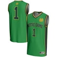 thumbnail image 1 of Youth GameDay Greats #1 Green Notre Dame Fighting Irish Lightweight Basketball Jersey, 1 of 4