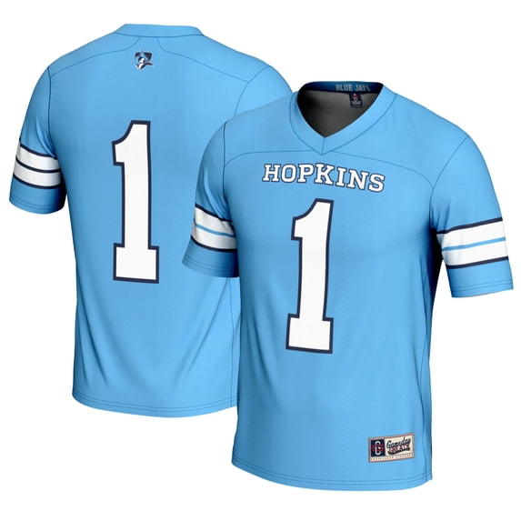 Youth GameDay Greats #1 Light Blue Johns Hopkins Blue Jays Lightweight Lacrosse Jersey