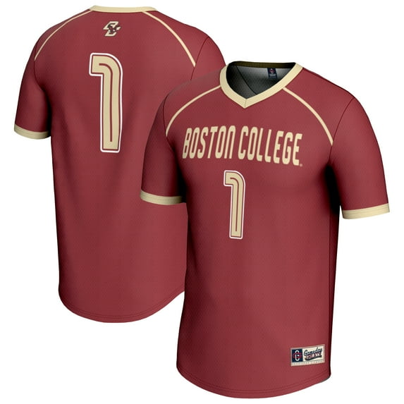 Youth GameDay Greats #1 Maroon Boston College Eagles Lightweight Women's Lacrosse Fashion Jersey
