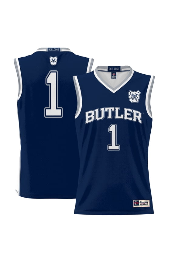 Youth GameDay Greats #1 Navy Butler Bulldogs Lightweight Basketball Jersey