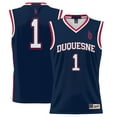 thumbnail image 1 of Men's GameDay Greats #1  Navy Duquesne Dukes  Lightweight Basketball Jersey, 1 of 4