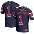 thumbnail image 1 of Youth GameDay Greats #1 Navy Fresno State Bulldogs Endzone Football Jersey, 1 of 4