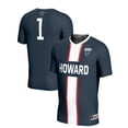 thumbnail image 1 of Youth GameDay Greats #1 Navy Howard Bison Lightweight Soccer Fashion Jersey, 1 of 4