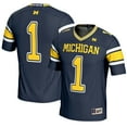 thumbnail image 1 of Youth GameDay Greats #1 Navy Michigan Wolverines Football Jersey, 1 of 4