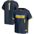 thumbnail image 1 of Men's GameDay Greats #1 Navy Michigan Wolverines Lightweight Baseball Fashion Jersey, 1 of 4