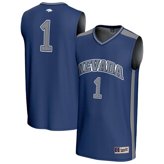 Unisex GameDay Greats #1 Navy Nevada Wolf Pack Lightweight Basketball Fashion Jersey