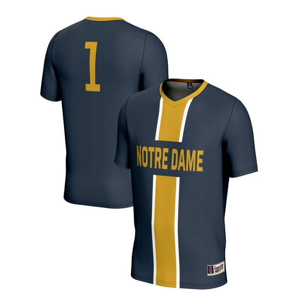 Youth GameDay Greats #1 Navy Notre Dame Fighting Irish Lightweight Soccer Jersey