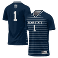 thumbnail image 1 of Youth GameDay Greats #1 Navy Penn State Nittany Lions Women's Soccer Lightweight Fashion Jersey, 1 of 4