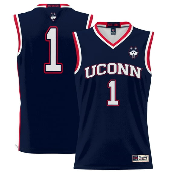 Youth GameDay Greats #1 Navy UConn Huskies Lightweight Basketball Jersey