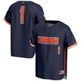 thumbnail image 1 of Youth GameDay Greats #1 Navy Virginia Cavaliers Lightweight Baseball Jersey, 1 of 4