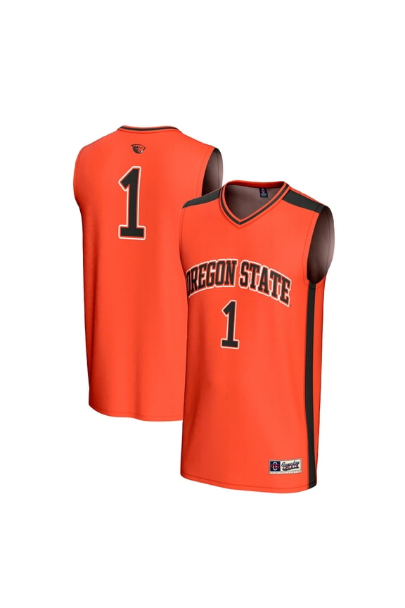 Youth GameDay Greats #1 Orange Oregon State Beavers Lightweight Collegiate Basketball Fashion Jersey
