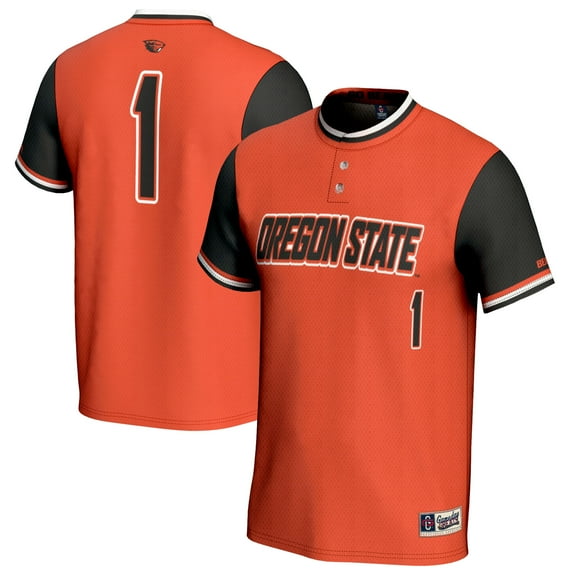 Youth GameDay Greats #1 Orange Oregon State Beavers Softball Fashion Jersey