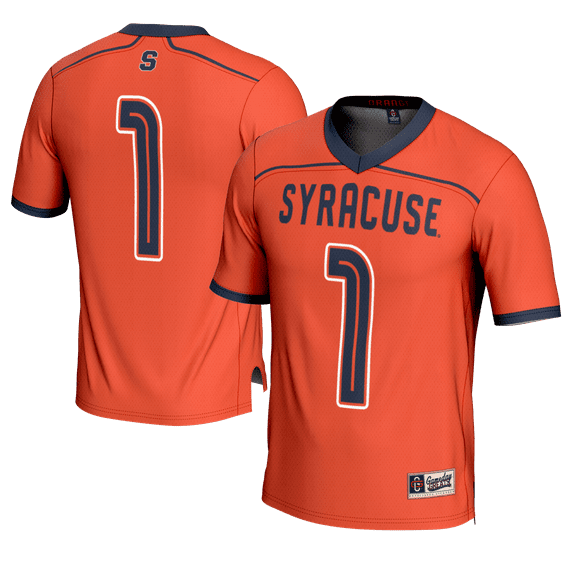 Men's GameDay Greats #1 Orange Syracuse Orange Lightweight Lacrosse Fashion Jersey