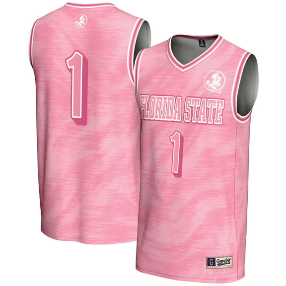 Youth GameDay Greats #1 Pink Florida State Seminoles Lightweight Basketball Fashion Jersey