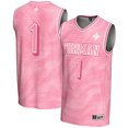 thumbnail image 1 of Youth GameDay Greats #1 Pink Furman Paladins Lightweight Basketball Fashion Jersey, 1 of 4