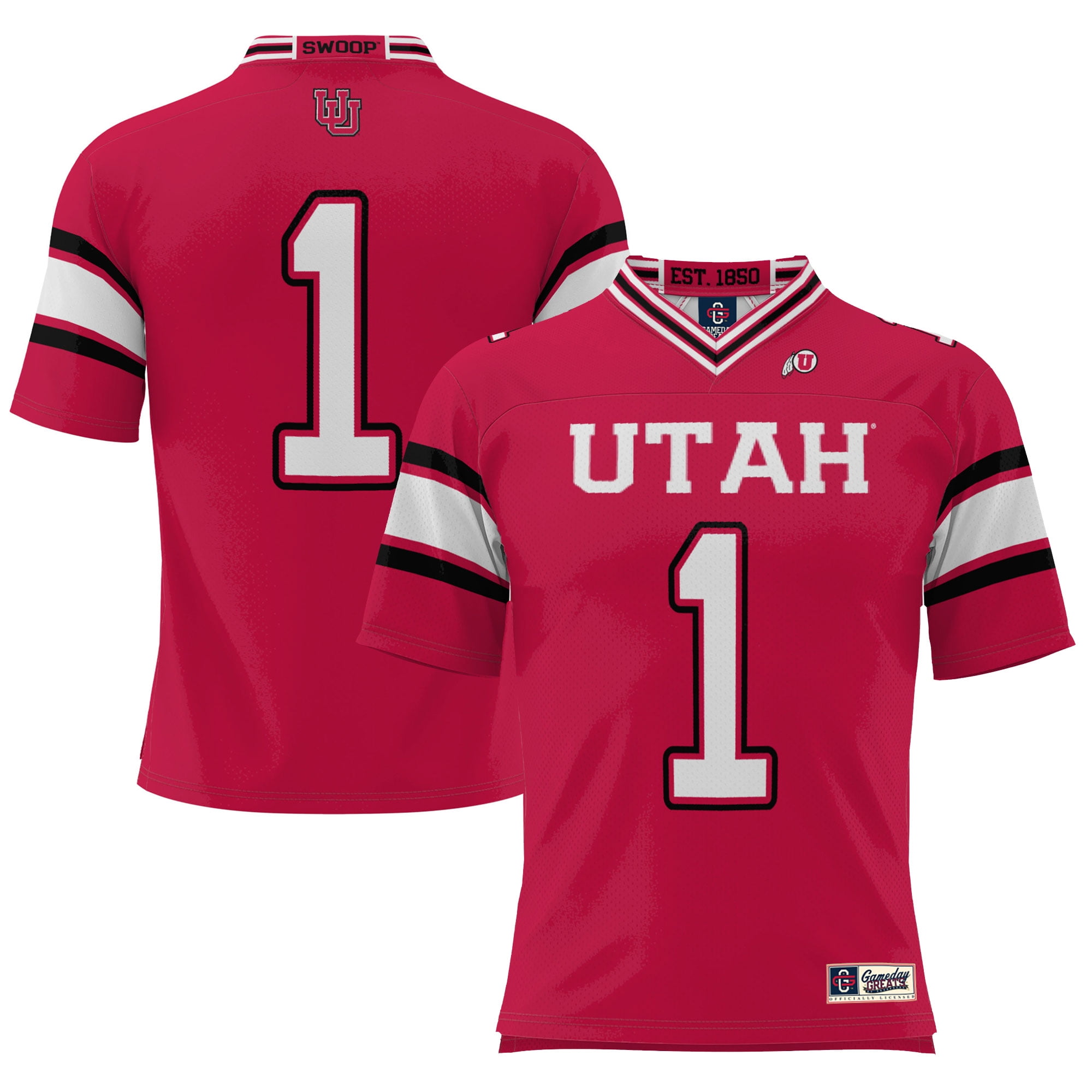 Youth GameDay Greats #1 Black Louisville Cardinals Football Jersey