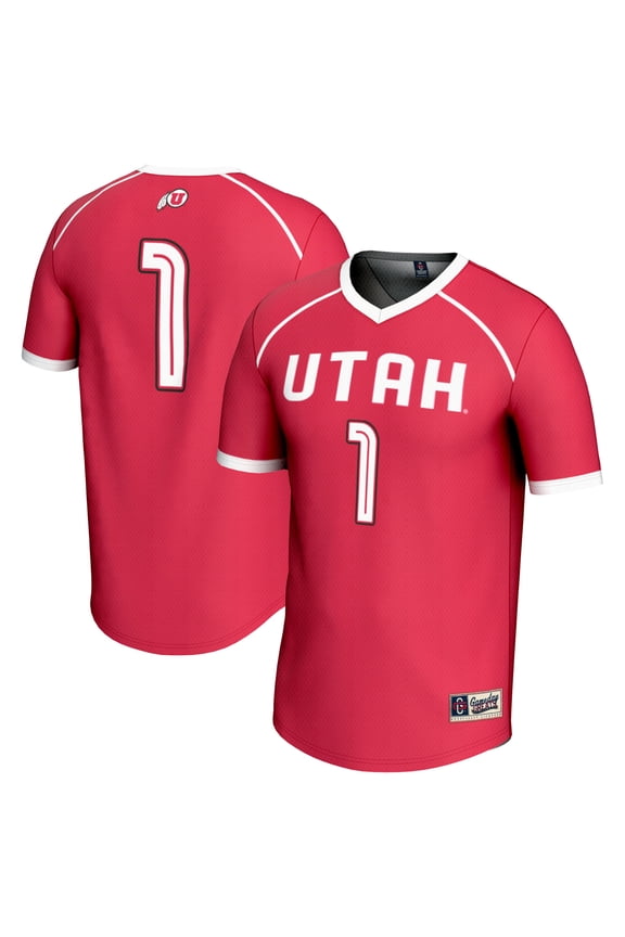 Youth GameDay Greats #1 Red Utah Utes Lightweight Women's Lacrosse Fashion Jersey