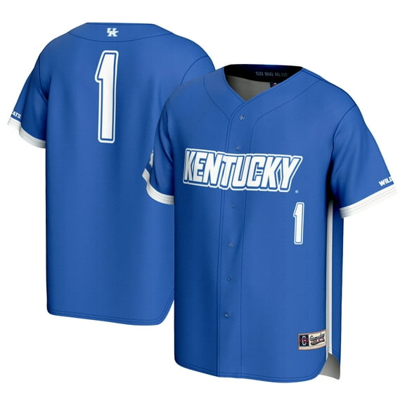 Youth GameDay Greats #1 Royal Kentucky Wildcats Lightweight Baseball Jersey
