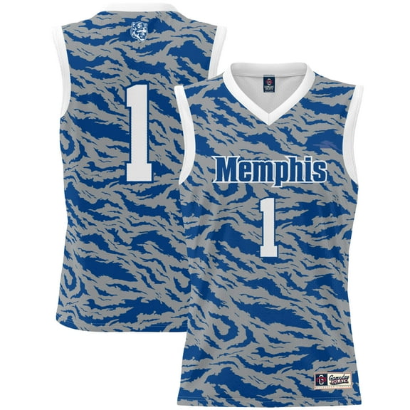 Youth GameDay Greats #1 Royal Memphis Tigers Lightweight Basketball Jersey