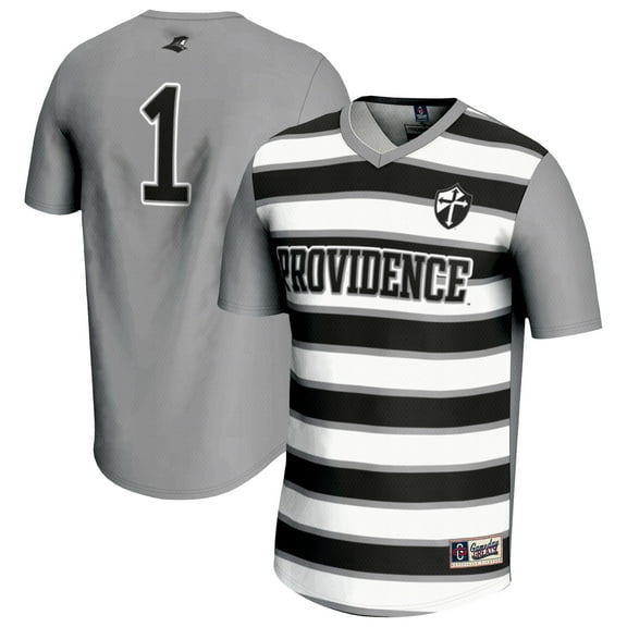 Youth GameDay Greats #1 Silver Providence Friars Lightweight Soccer Fashion Jersey
