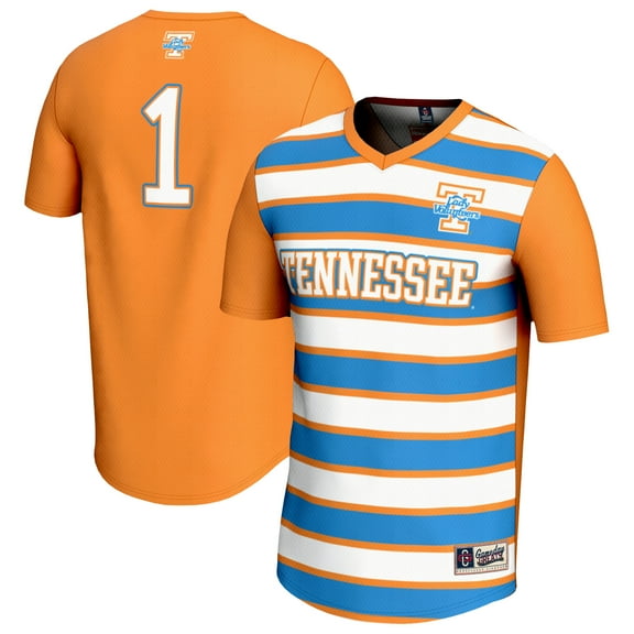 Youth GameDay Greats #1 Tennessee Orange Tennessee Volunteers Lightweight Soccer Fashion Jersey