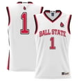 thumbnail image 1 of Youth GameDay Greats #1 White Ball State Cardinals Lightweight Basketball Jersey, 1 of 4