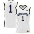 thumbnail image 1 of Youth GameDay Greats #1 White Georgia Southern Eagles Lightweight Basketball Jersey, 1 of 4