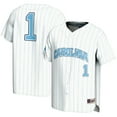 thumbnail image 1 of Youth GameDay Greats #1 White North Carolina Tar Heels Lightweight Baseball Fashion Jersey, 1 of 4