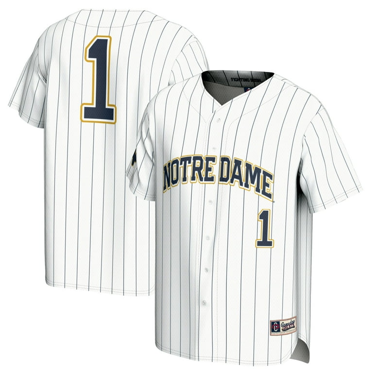 Youth GameDay Greats 1 White Notre Dame Fighting Irish Lightweight Baseball Jersey Walmart