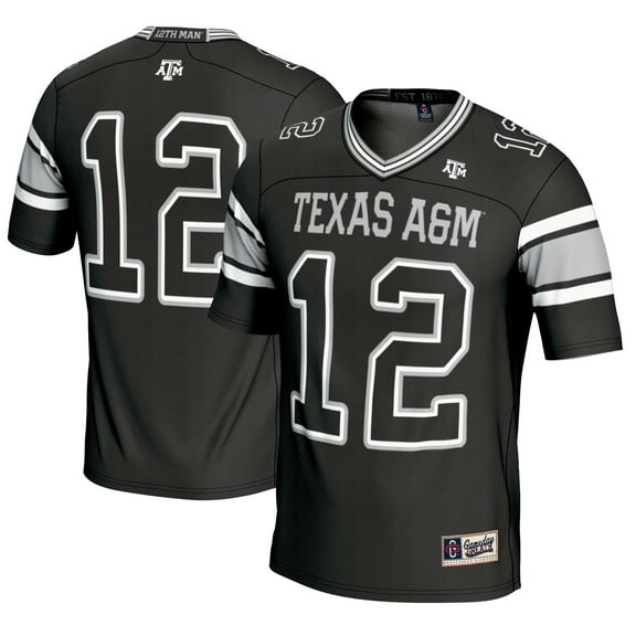 Youth GameDay Greats #12 Black Texas A&M Aggies Football Lightweight Fashion Jersey