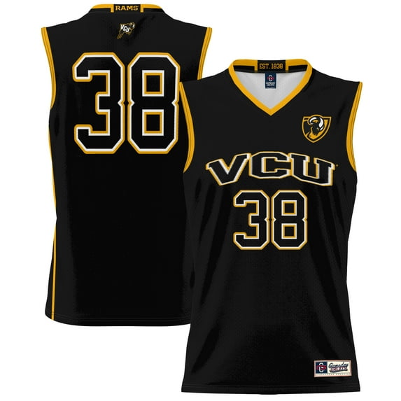 Youth GameDay Greats #38 Black VCU Rams Lightweight Basketball Jersey
