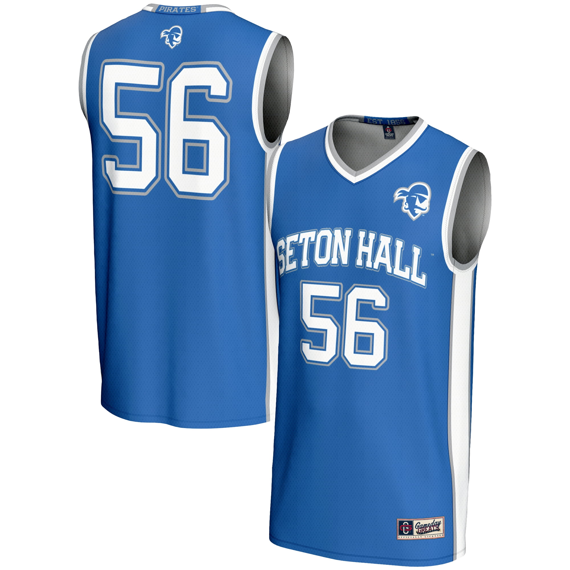 Youth GameDay Greats #56 Blue Seton Hall Pirates Lightweight Basketball ...