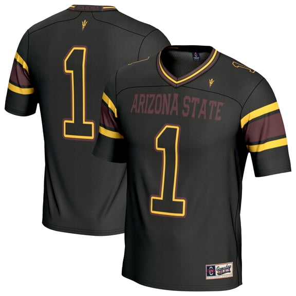 Youth GameDay Greats Black #1 Arizona State Sun Devils Lightweight Collegiate Football Fashion Jersey