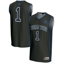 Youth GameDay Greats Black #1 BYU Cougars Lightweight Basketball Jersey