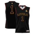 thumbnail image 1 of Youth GameDay Greats Black #1 Loyola Chicago Ramblers Lightweight Basketball Jersey, 1 of 4