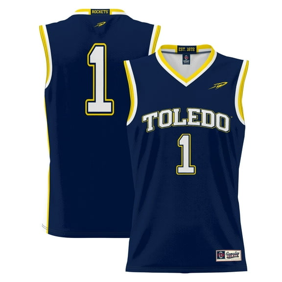 Youth GameDay Greats Blue #1 Toledo Rockets Lightweight Basketball Jersey