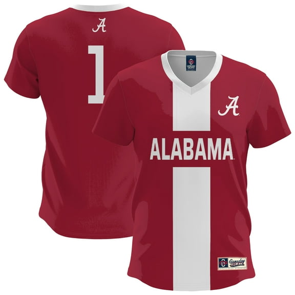 Youth GameDay Greats  Crimson Alabama Crimson Tide Lightweight Soccer Fashion Jersey