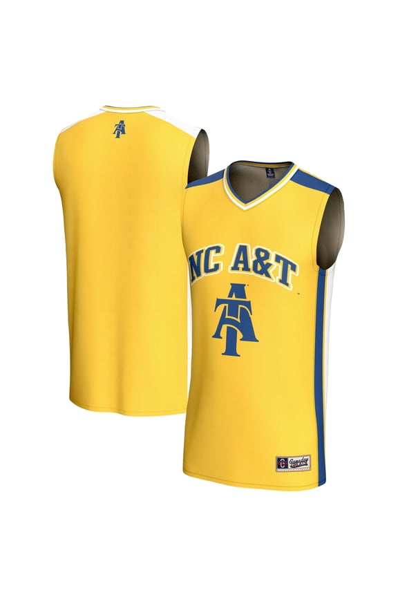 Youth GameDay Greats Gold North Carolina A&T Aggies Lightweight Basketball Fashion Jersey