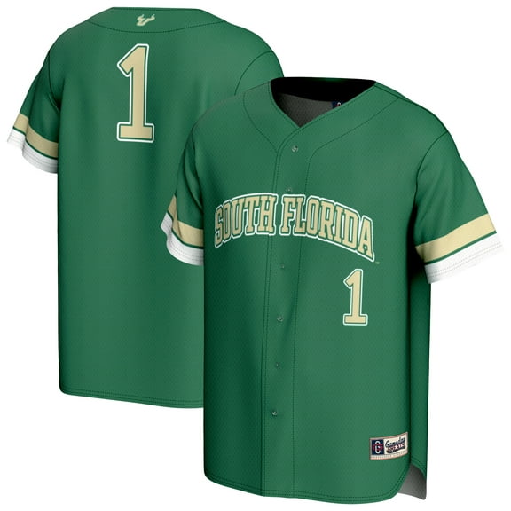 Youth GameDay Greats Green South Florida Bulls Collegiate Baseball Fashion Jersey