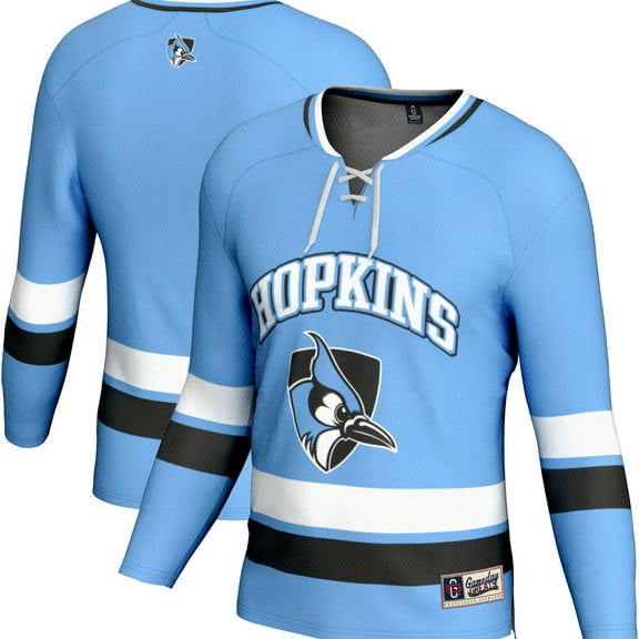 Youth GameDay Greats Light Blue Johns Hopkins Blue Jays Spirit Hockey Jersey