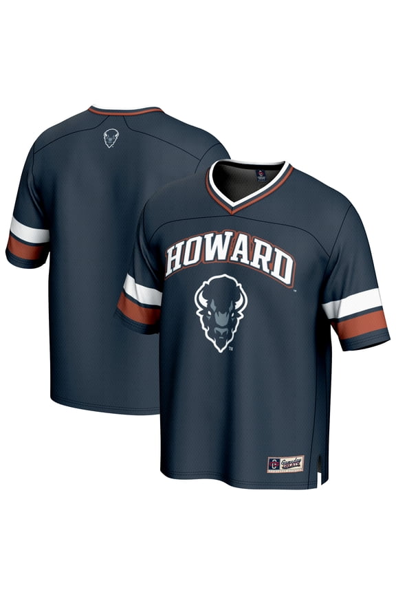 Unisex GameDay Greats Navy Howard Bison Spirit Football Jersey