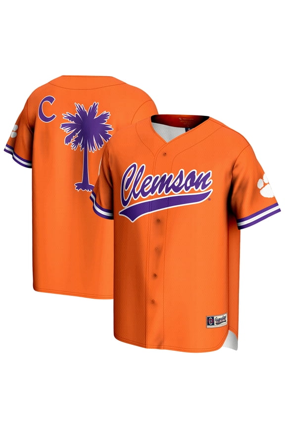 Youth GameDay Greats Orange Clemson Tigers Lightweight Baseball Jersey