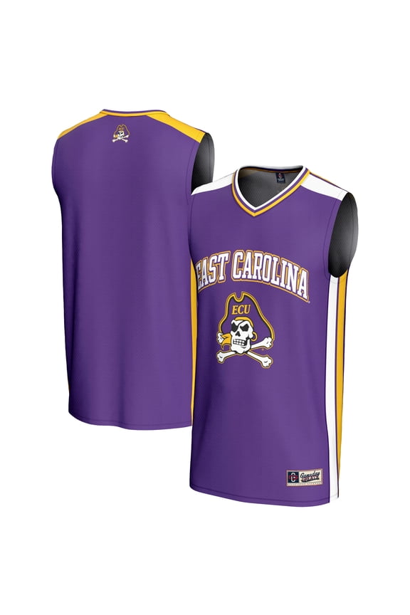 Youth-GameDay Greats  Purple ECU Pirates Basketball Jersey