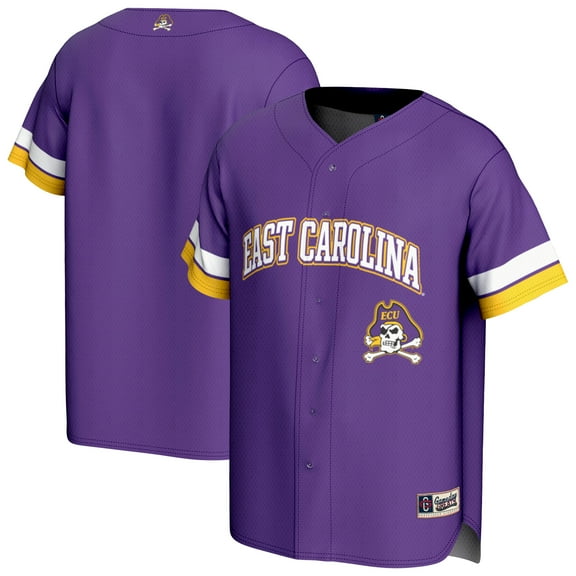 Youth GameDay Greats Purple ECU Pirates Spirit Baseball Jersey