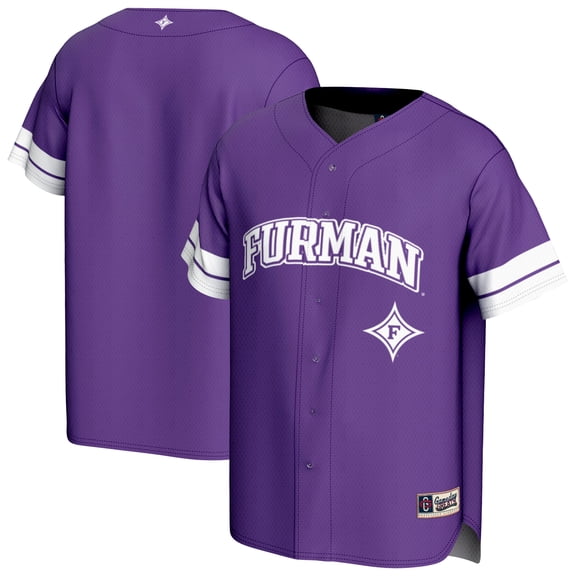 Youth GameDay Greats Purple Furman Paladins Spirit Baseball Jersey